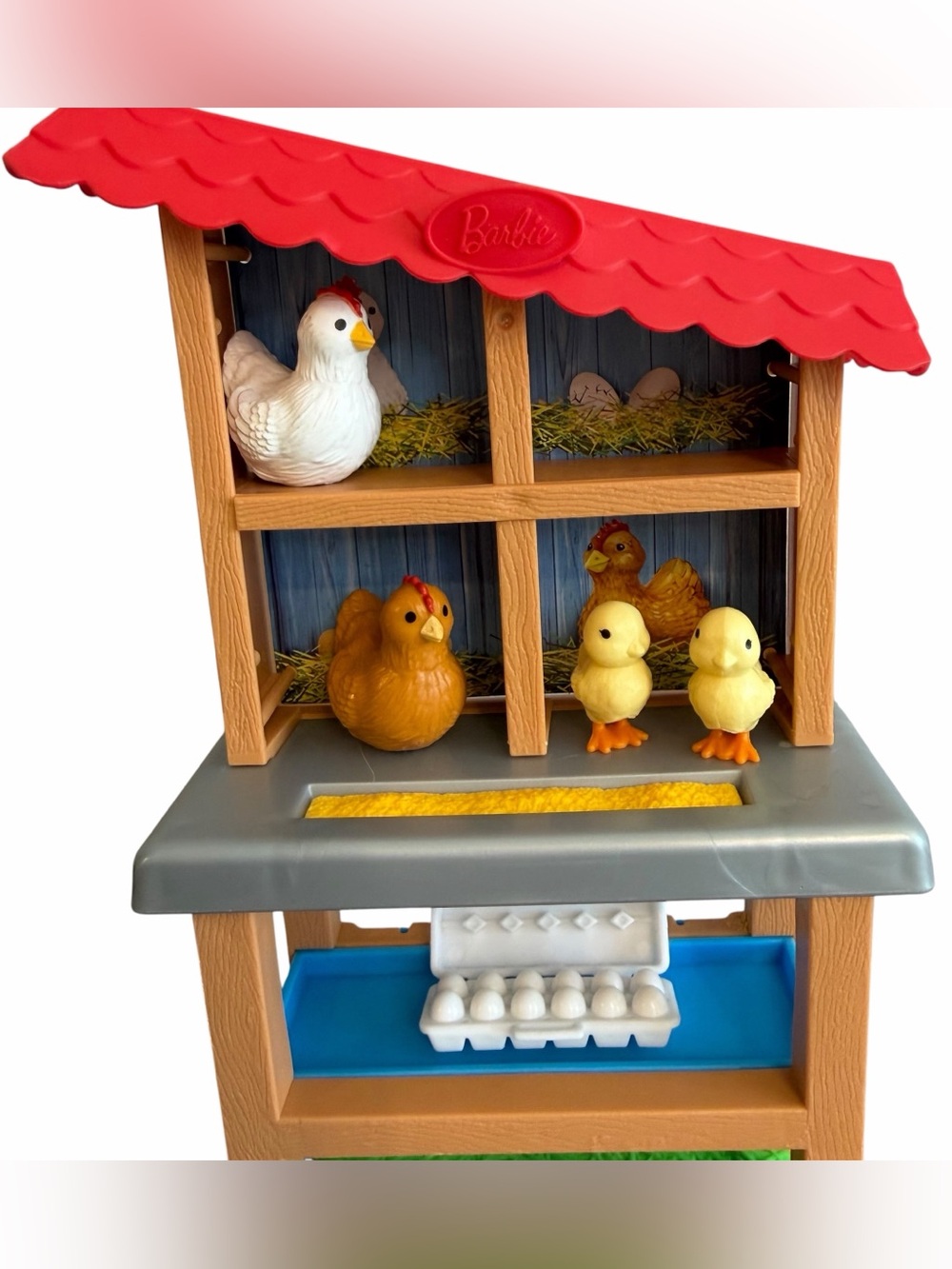 Barbie Careers Chicken Farmer Doll & Chicken Coop Playset - Picture 4 of 15